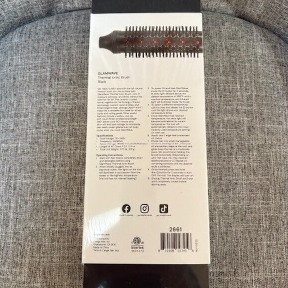 L'ange Glamwave Thermal Ionic Brush - Picture 2 of 2